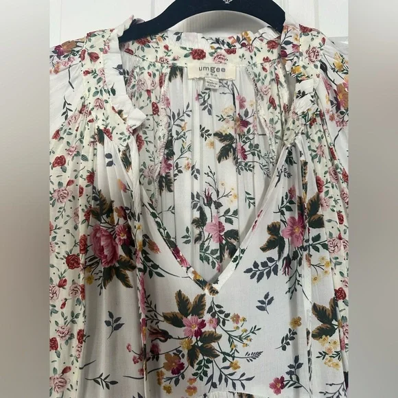 Umgee Multicolor Flowy Floral Dress Size XL - Picture 4 of 7